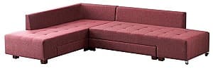 Canapea coltar Trendy Manama Stanga Rosu Claret
