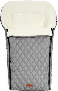 Husa de iarna pentru carucioare Sensillo Quilted Polar Romper Grey