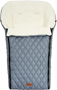 Husa de iarna pentru carucioare Sensillo Quilted Polar Romper Graphite