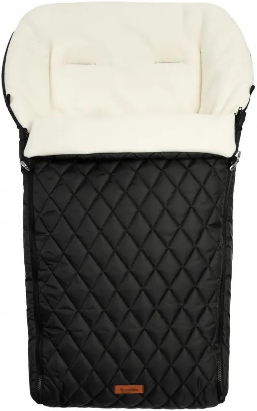 Husa de iarna pentru carucioare Sensillo Quilted Polar Romper Black