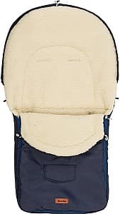 Husa de iarna pentru carucioare Caretero Classic Wool Navy Blue