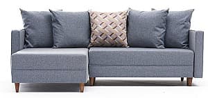 Угловой диван Trendy Aydam Левый Синий