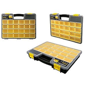 Ящик для  инструментов Bytplast Worker Pro 39X29.5X6см, серый