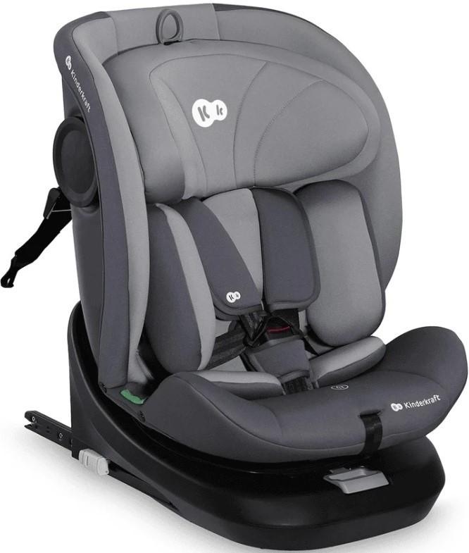 Детское автокресло KinderKraft i-Grow Pro i-Size Grey (KCIGRO00GRY0000)
