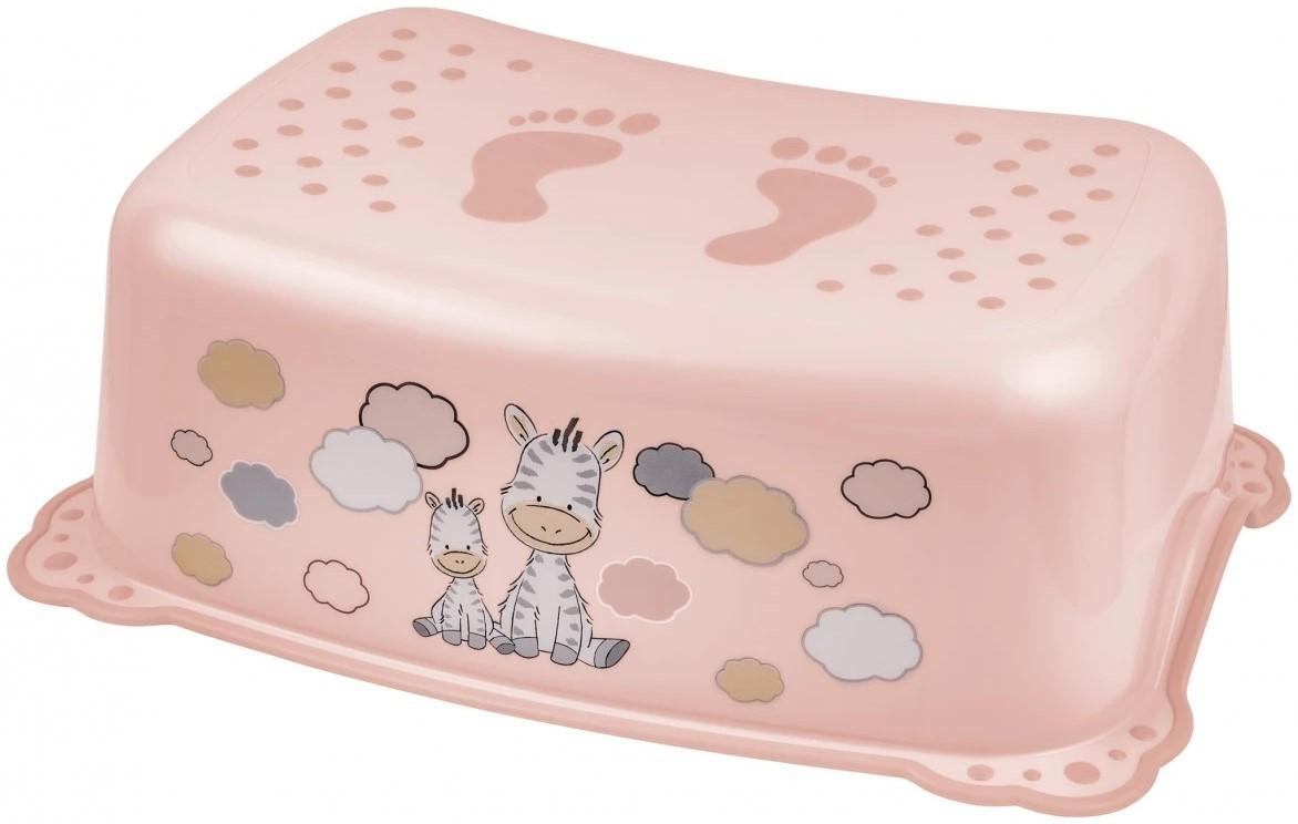 Inaltator baie copii Maltex Zebra Pink