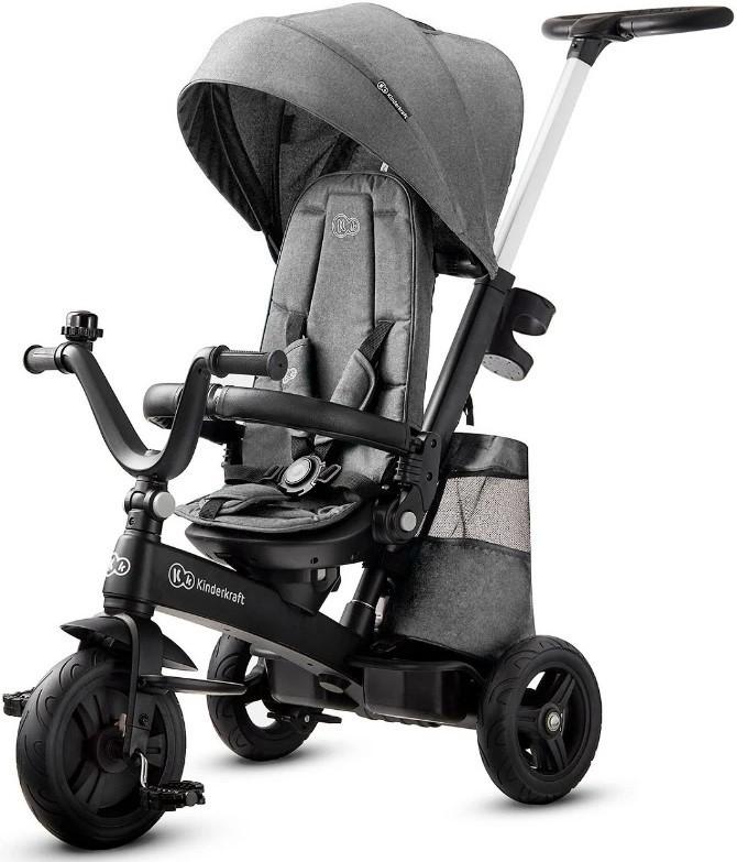 Трицикл KinderKraft Easytwist KKRETWIGRY0000 Gray