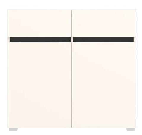 Comoda Yasen London KOM2D2S Caşmir (Bej) / Antracit