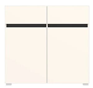 Комод Yasen Лондон KOM2D2S Кашемир (Бежевый) / Антрацит (Серый)