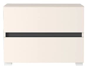 Comoda Yasen London KOM2S Cașmir (Bej) / Antracit (Gri)