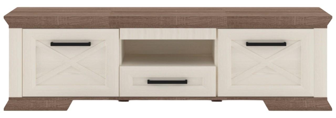 Тумба под телевизор Yasen Марсель RTV167 Ясень Снежный / Дуб Сонома Трюфель