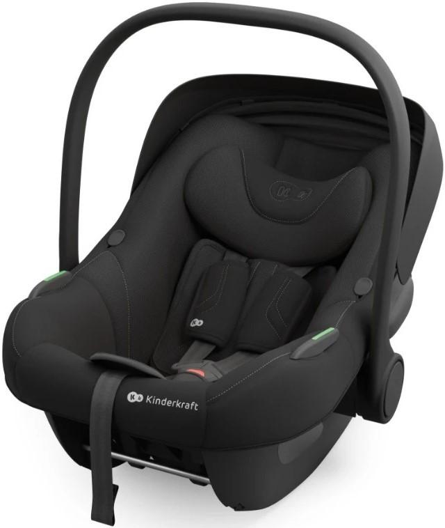 Scaun auto copii KinderKraft I-Light Graphite Black (KCILIT00BLK0000)