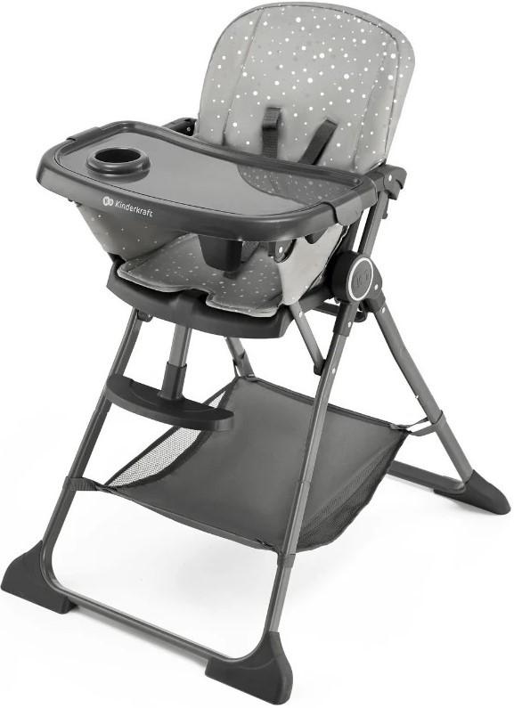 Scaun de masa simplu KinderKraft KHFOLD00GRY0000 FOLDEE Grey