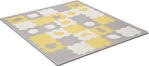 Коврик для детей KinderKraft Luno Sharpes Yellow (KPLUSH00YEL0000)