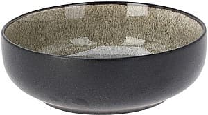 Тарелка Siaki Reactiv Glaze Brown (55061)