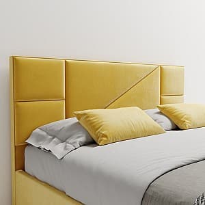 Кровать My-Style my-Dina 200x200 M19 (Желтый)