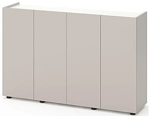 Comoda Nex Home B020 Cashmere (Bej)/Alb