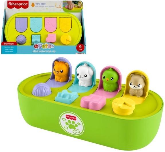 Интерактивная игрушка Fisher price Прятки со зверюшками (JDL66)