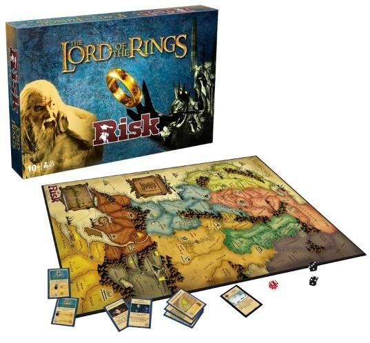 Joc de masa Winning Moves Risk „Stăpânul inelelor” (En)