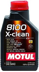 Ulei motor Motul 8100 X-Clean 5W-40 1L