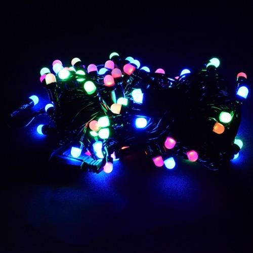 Luminite de Craciun Velomoto Globuri mini 100LED multicolor
