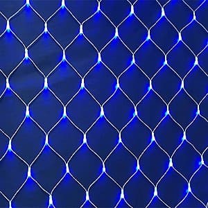 Luminite de Craciun Velomoto Plasă albastră 9346