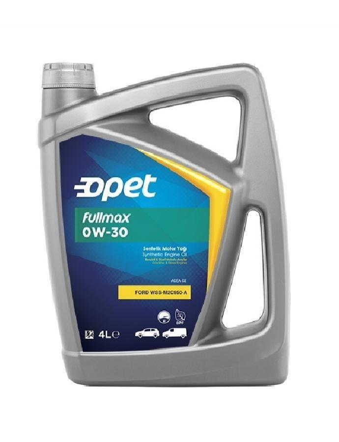 Моторное масло OPET FULLMAX 0W-30 (PLS 4L)