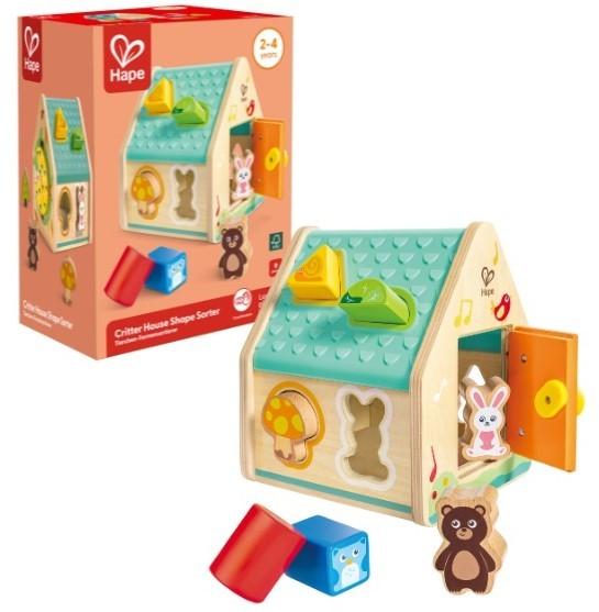 Сортер Hape Домик с животными E0515