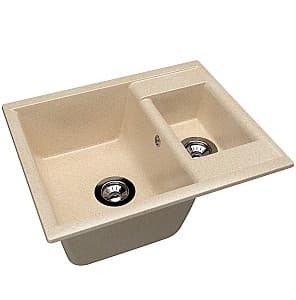 Chiuveta Dr. Gans Astra 620х510х217 Bej/Latte