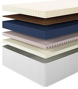 Saltea Almir Dublu Latex 200x200 (24 cm)