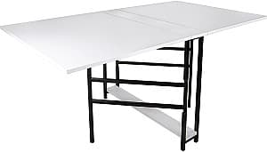 Ламинированный стол ArtFlame Hame Fold Бриллиантовый белый