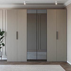 Dulap Bayro Modena 270x240x53 cm Piatra Gri