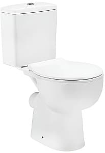 Vas WC Ceramica Blanca MDB-1-P-PP P-Trap no-Rim capac Proplast