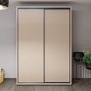 Dulap-cupe Bayro Murano 160x230x60 Piatra Gri