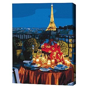 Tablou pe numere BrushMe Întâlnire la Paris BS52079FC