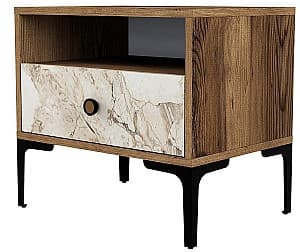 Noptiera Trendy Lizbon 531 Nuc (Maro)/Alb