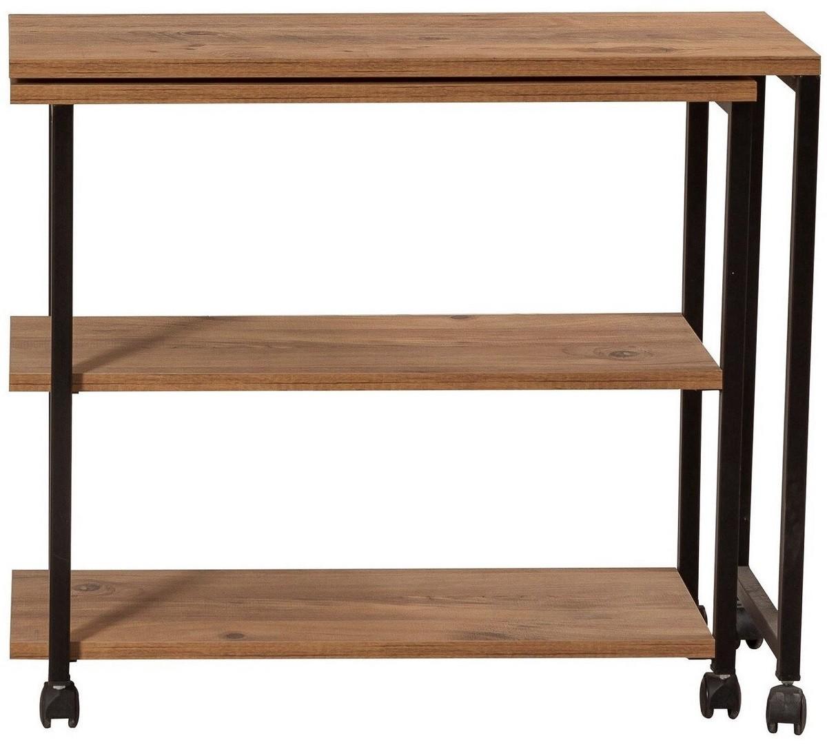 Masuta de cafea, reviste Trendy Melin Pin Atlantic (Maro)/Negru