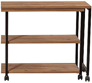 Журнальный столик Trendy Melin Атлантическая Сосна (Коричневая)/Черная