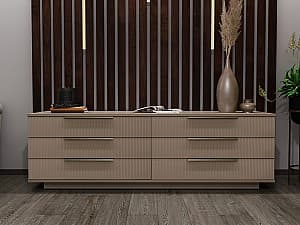 Комод Bayro Napoli 180x56x50 см Positano Камень Серый