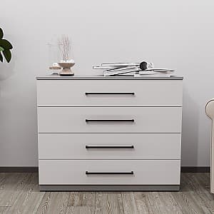 Комод Bayro Serenity 100x81x45 см Мокрый Асфальт