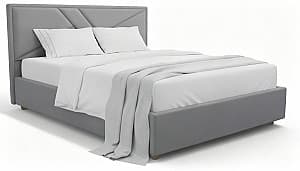 Кровать Alcantara Sofia -3 140x200 Светло Серый