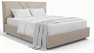 Кровать Alcantara Sofia -3 140x200 Бежевый