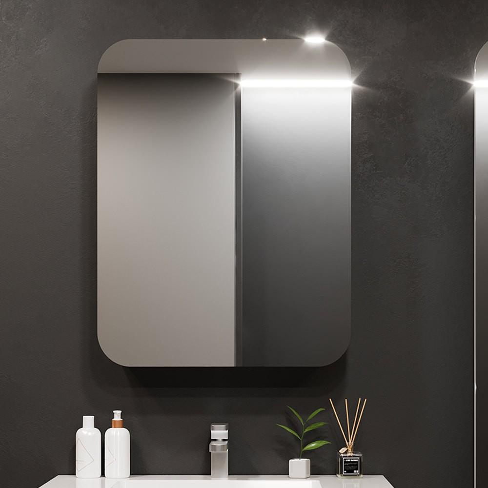 Dulap de baie Bayro Sonata 50x76 cm Alb / Dreapta