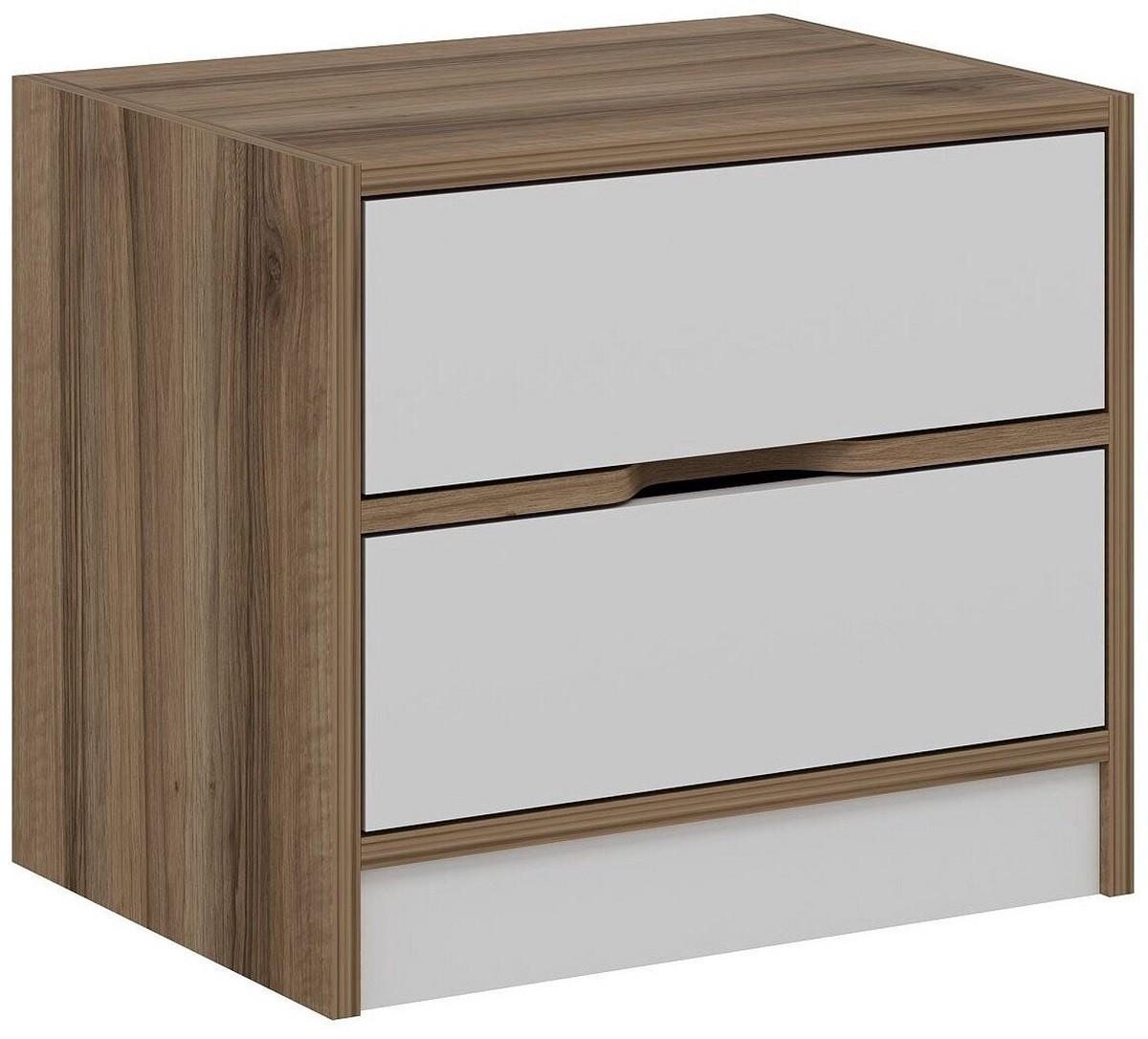 Noptiera Trendy Elina 8171 Nuc (Maro)/Alb