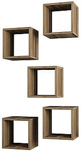 Raft de perete Trendy Cutie Nuc (Maro)