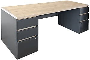 Письменный стол DP Urban Box Встроенный 2000×680 Сонома/Антрацит