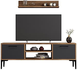 Living Trendy Riga Antracit (Gri)/Nuc (Maro)