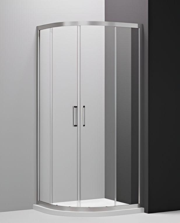 Cabina de dus VLM XACQ 90x90x200 BRUSHED MATTE NICKLED