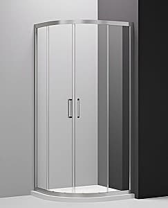 Cabina de dus VLM XACQ 90x90x200 BRUSHED MATTE NICKLED