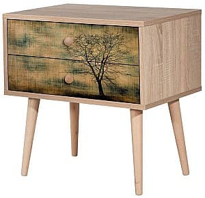 Noptiera Trendy Two 729 Stejar Sonoma (Bej)