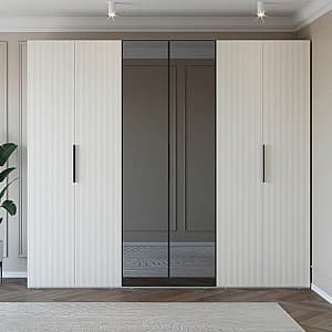 Dulap Bayro Modena 270x240x53 cm Alb